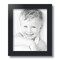ArtToFrames 8.5x11 Inch Picture Frame, This 1.25 Inch Custom MDF Poster Frame is Available in Multiple Colors, Great for Your Art or Photos - Comes with Regular Glass and Foam Backing 3/16 inch (V-FRBW26-8.5x11)